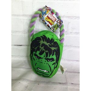 Marvel Comics The Hulk Plush Rope Head Pull Dog Puppy Toy